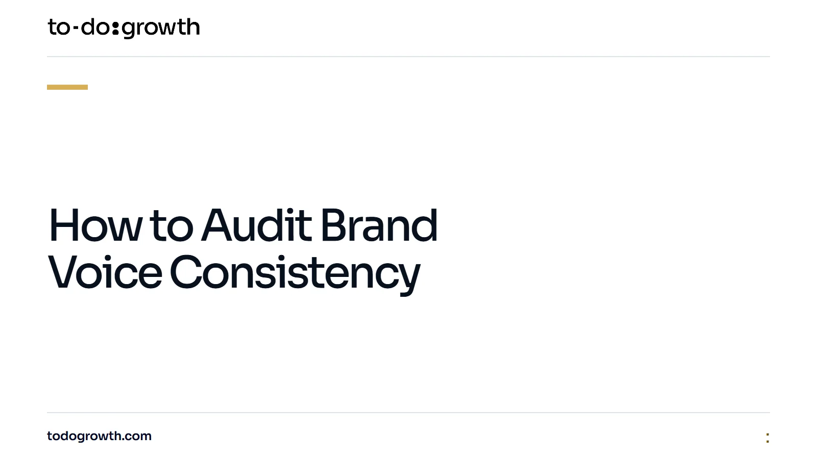 Editorial cover for How to Audit Brand Voice Consistency