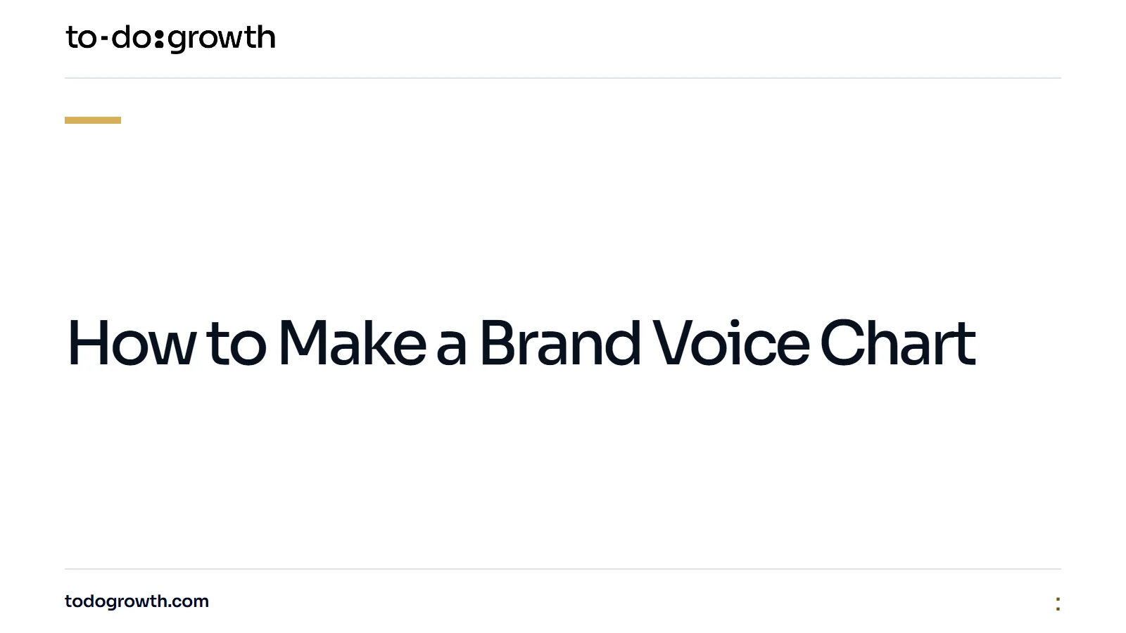 Editorial cover for How to Make a Brand Voice Chart