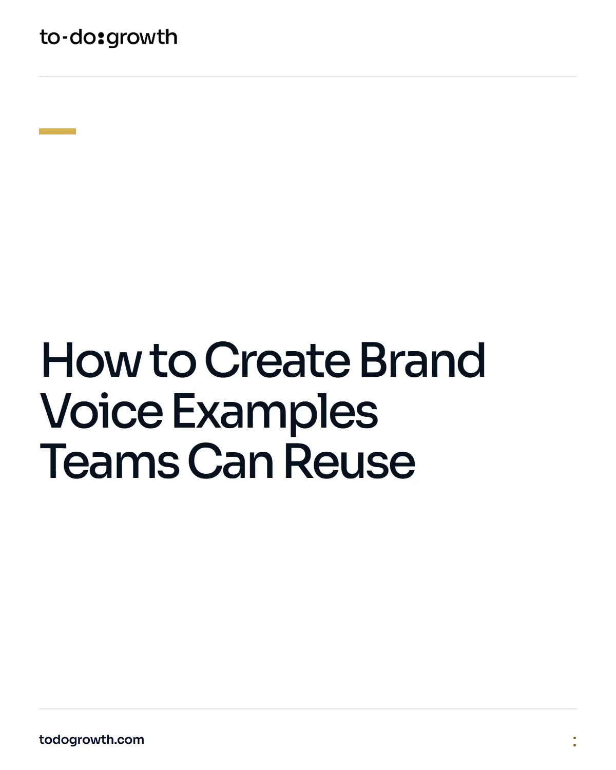 Editorial cover for How to Create Brand Voice Examples Teams Can Reuse