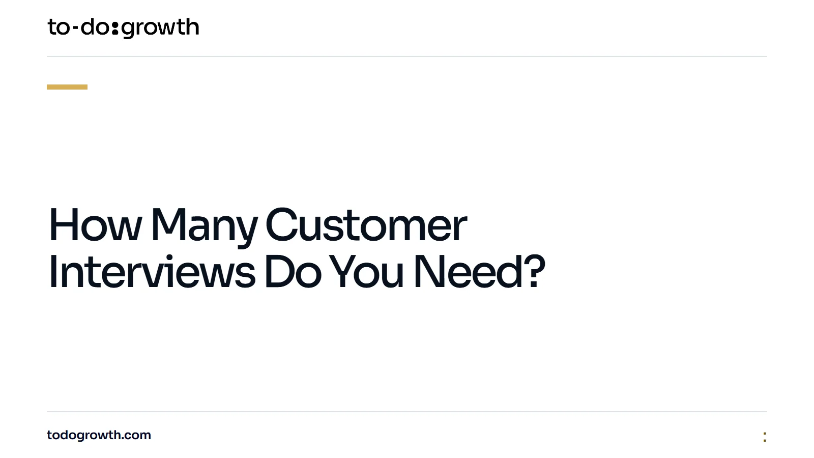 Editorial cover for How Many Customer Interviews Do You Need?