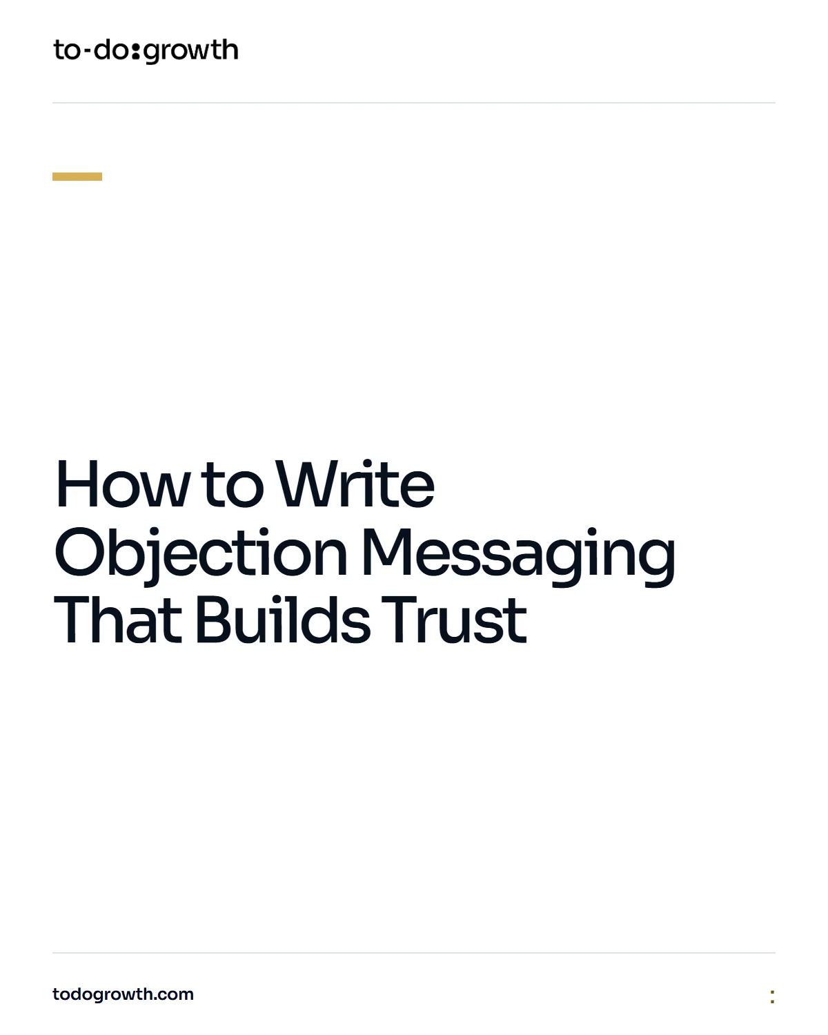 Editorial cover for How to Write Objection Messaging That Builds Trust